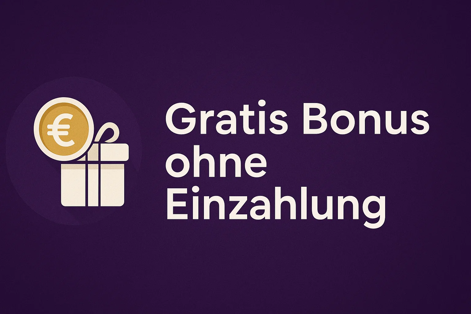 Gratis Bonus ohne Einzahlung